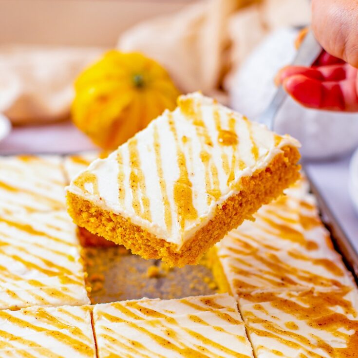 Image for Caramel Pumpkin Sheet Cake