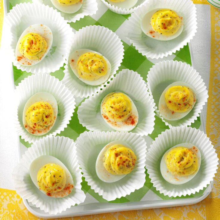 Image for Garlic-Dill Deviled Eggs
