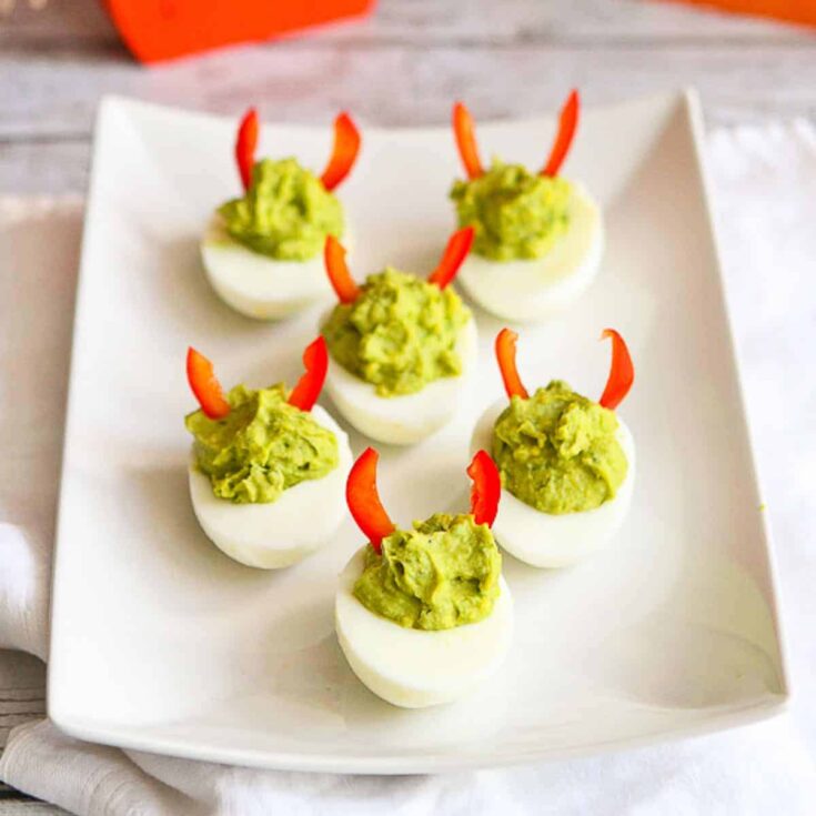 Image for Halloween Deviled Eggs Recipe