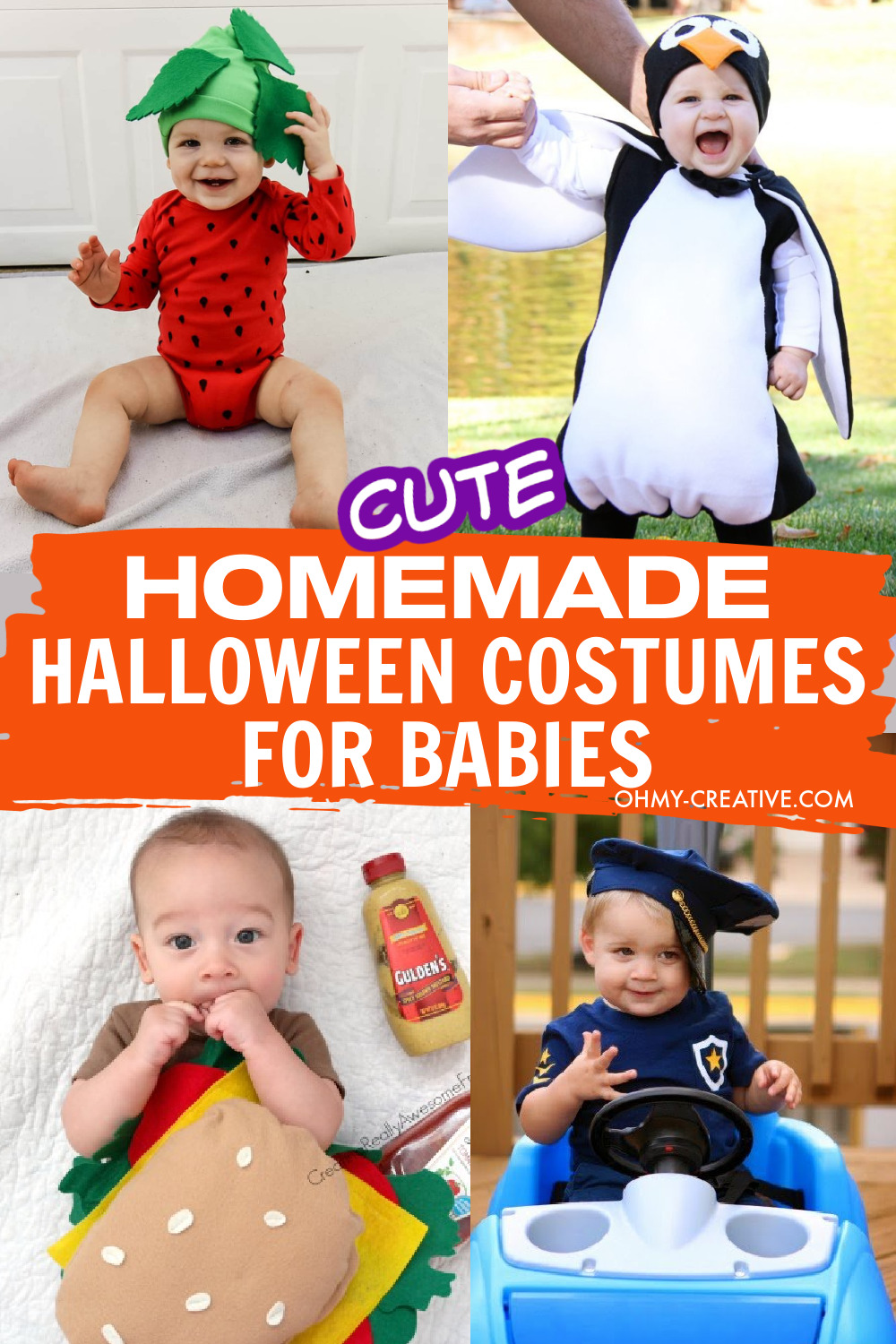 Homemade Halloween Costumes For Babies