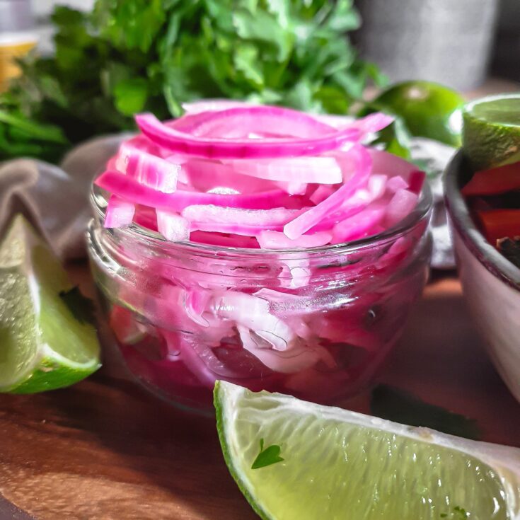 Image for Sweet Pickled Red Onions Recipe