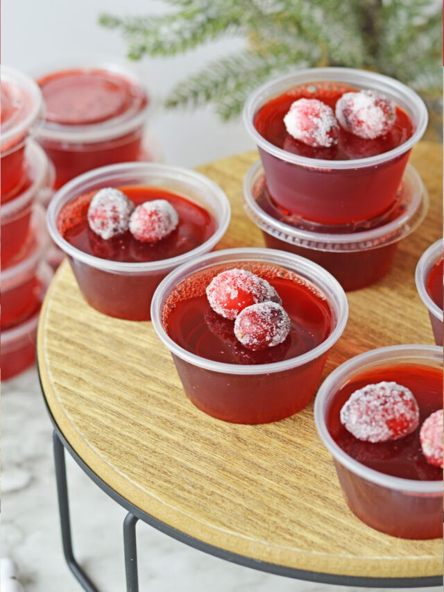 Cranberry Vodka Jello Shots Recipe