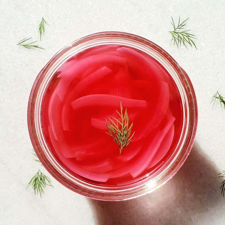 Image for Quick Pickled Red Onions 