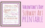 Valentine's Day Printables - Oh My Creative