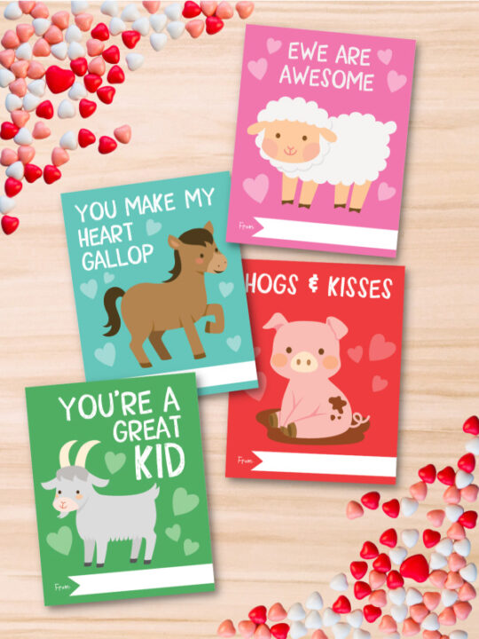 Printable Valen Free Printable Valentine's Day Cards - Oh My Creative