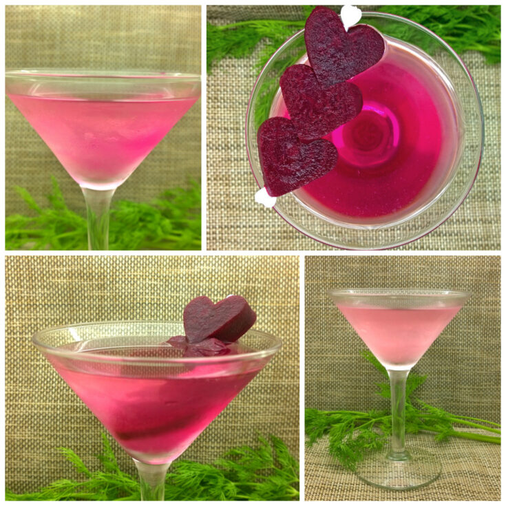Image for Pretty in Pink: Pickled Beet Dirty Martini
