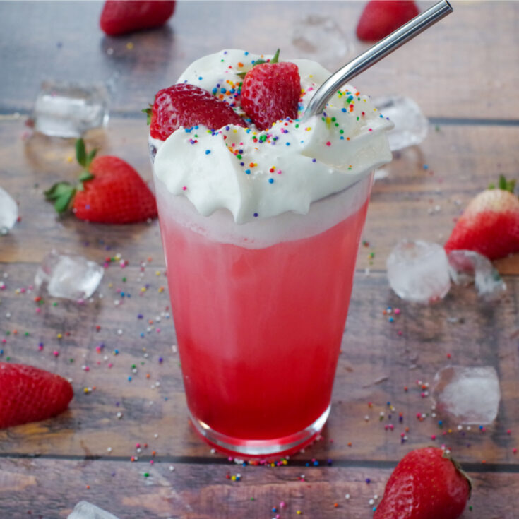 Image for Strawberry Italian Soda | non alcoholic