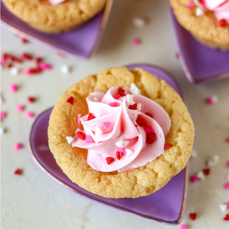 Image for Valentine Sugar Cookie Cups
