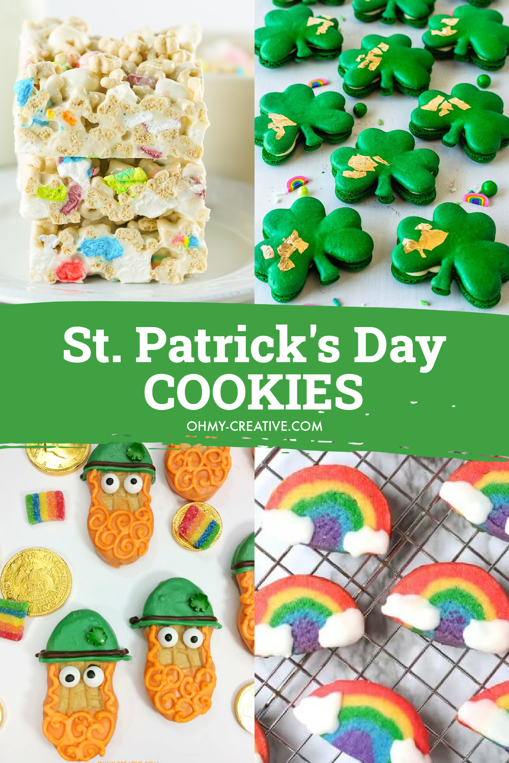 Festive St. Patrick’s Day Cookies