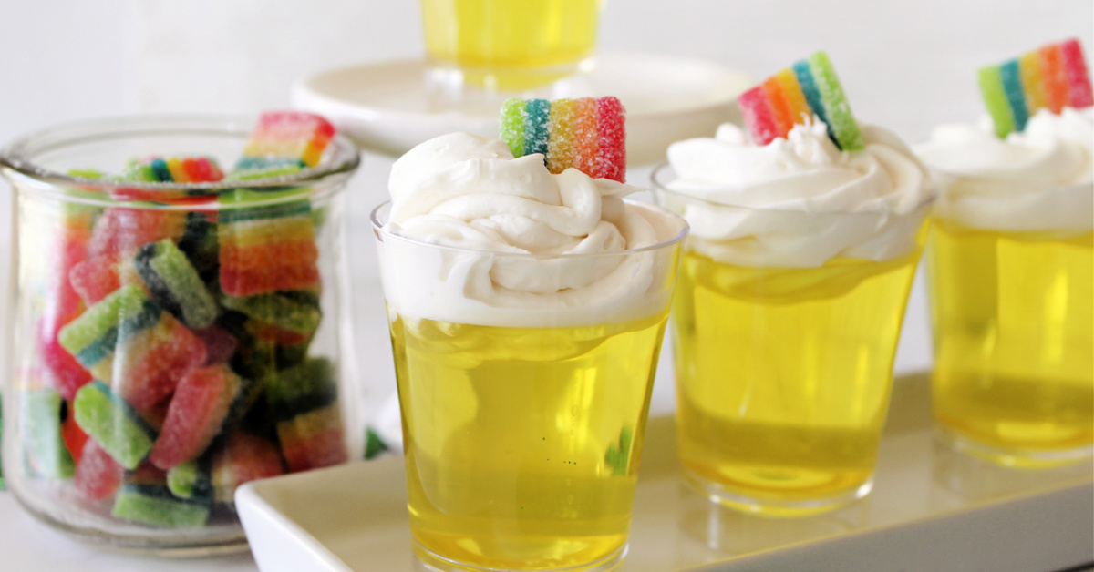 Pot O' Gold Jello Shots - Oh My Creative