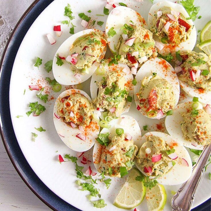 Image for Mexican Deviled Eggs with Avocado