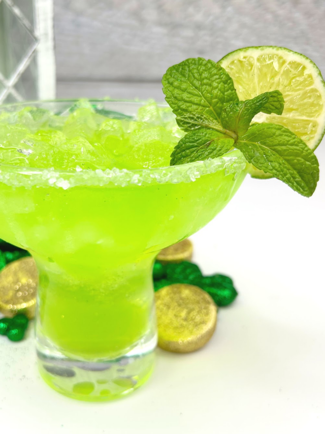 St. Patrick’s Day Margarita with Irish Whiskey