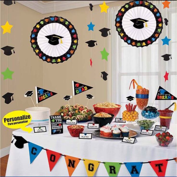 Image for Graduation Candy Buffet Multicolor Decorating Kit