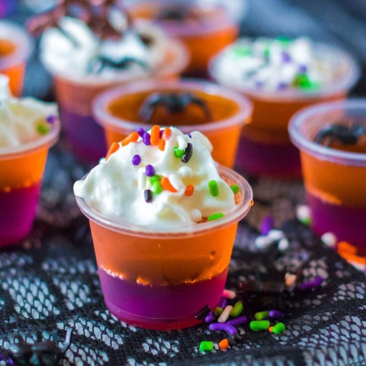 Image for Layered Halloween Jello Shots