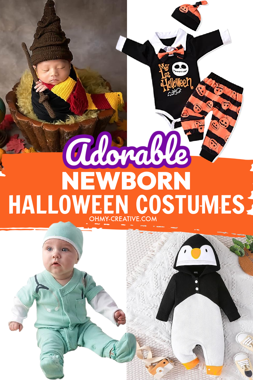 Adorable Newborn Halloween Costumes 