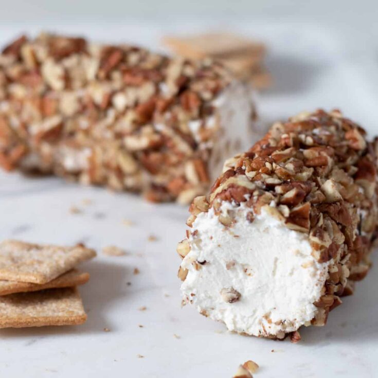 Image for Pecan Crusted Goat Cheese Log