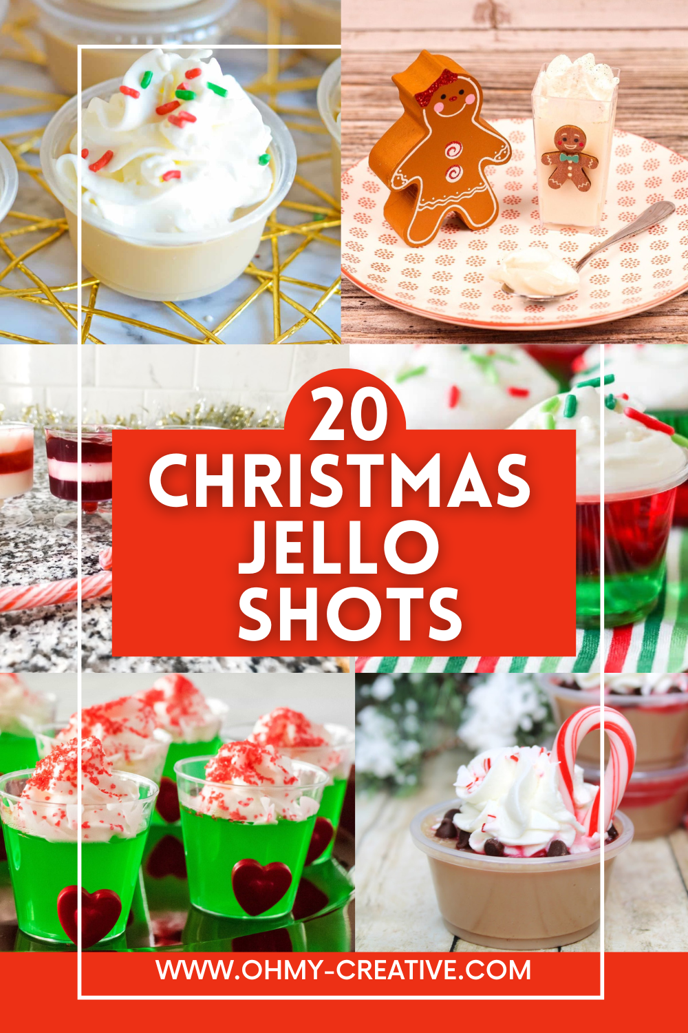Get in the Holiday Spirit with Festive These Christmas Jello Shots