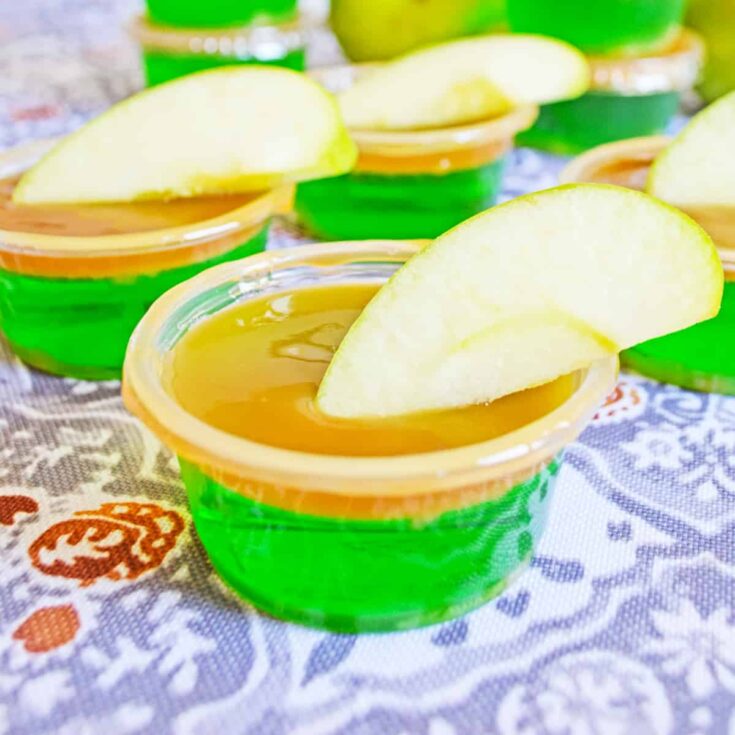 Image for Caramel Apple Jello Shots Recipe