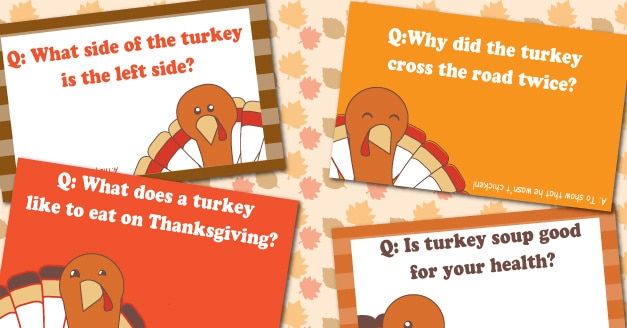 Image for Printable Thanksgiving Riddles 