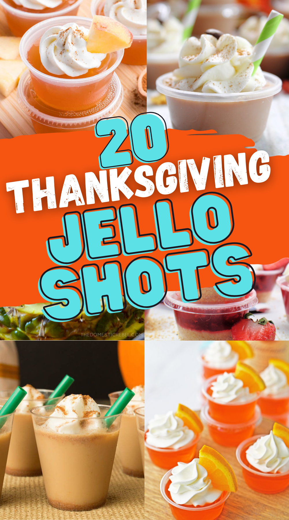 Festive Thanksgiving Jello Shots