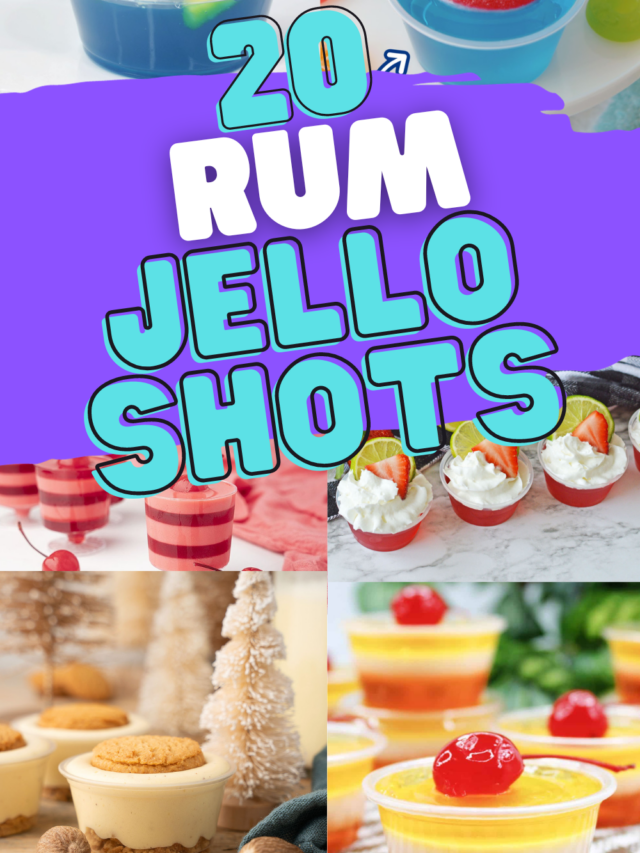 Easy Rum Jello Shots