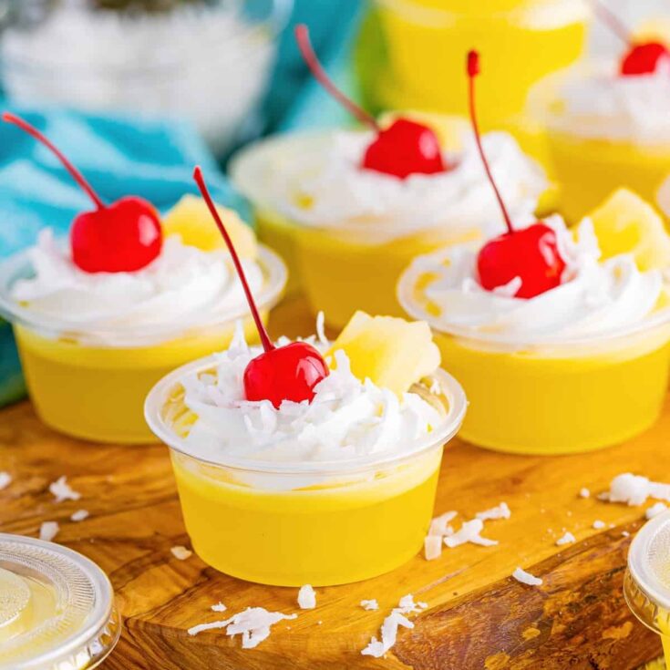 Image for Pina Colada Jell-O Shots