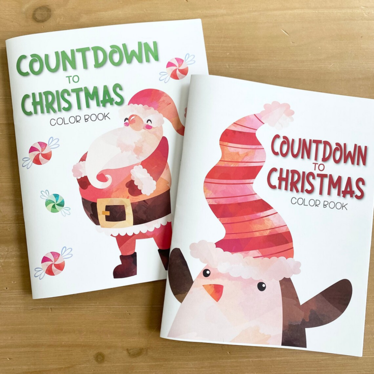 Image for Countdown to Christmas Kids Coloring Book