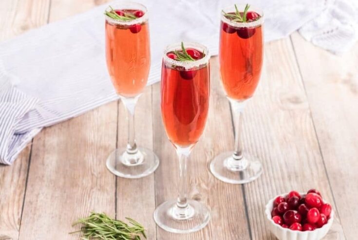 Image for Refreshing Cranberry Mimosa