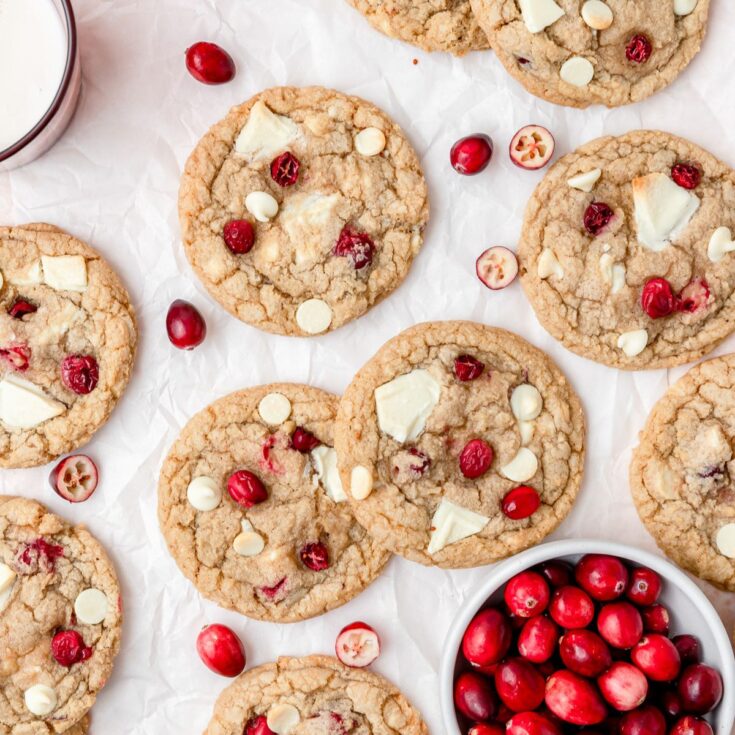 Image for Fresh Cranberry White Chocolate Cookies