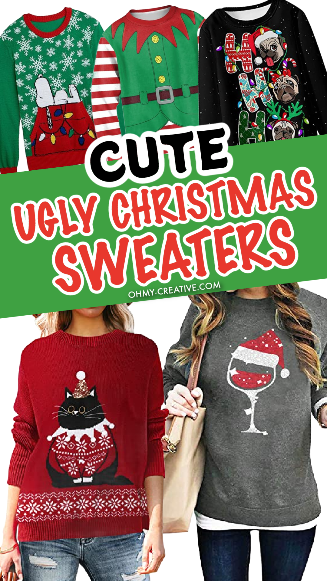 Cute Ugly Christmas Sweaters