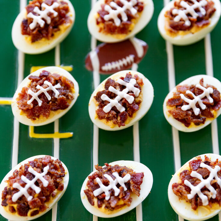 Image for Deviled Egg Footballs