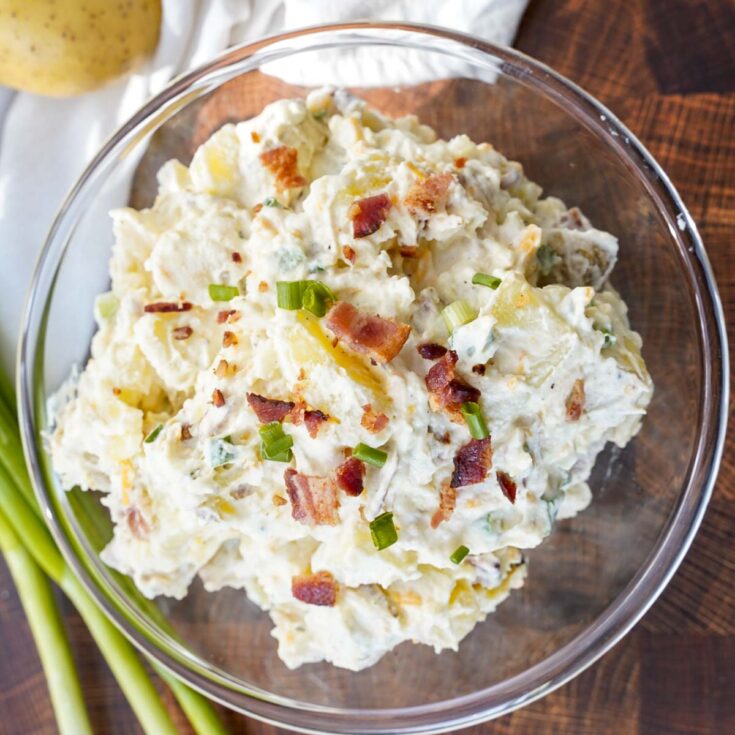 Image for The Best Loaded Baked Potato Salad
