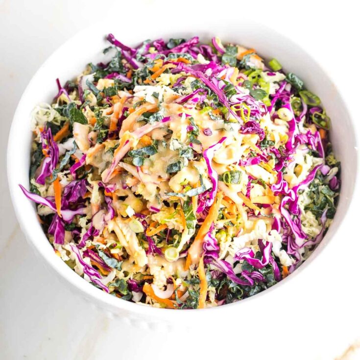 Image for Summer Slaw with Ginger Miso Dressing