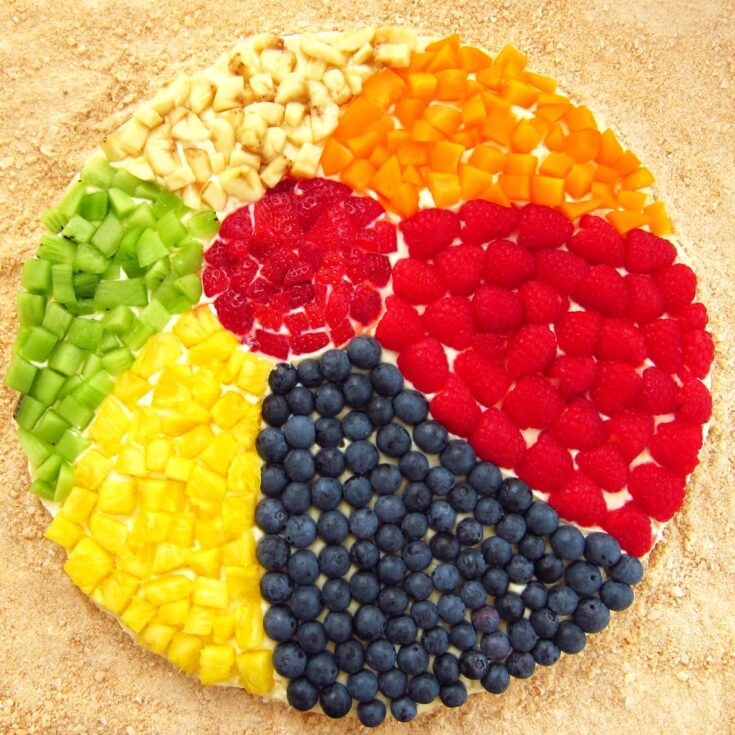 Image for Fruit Pizza Beach Ball