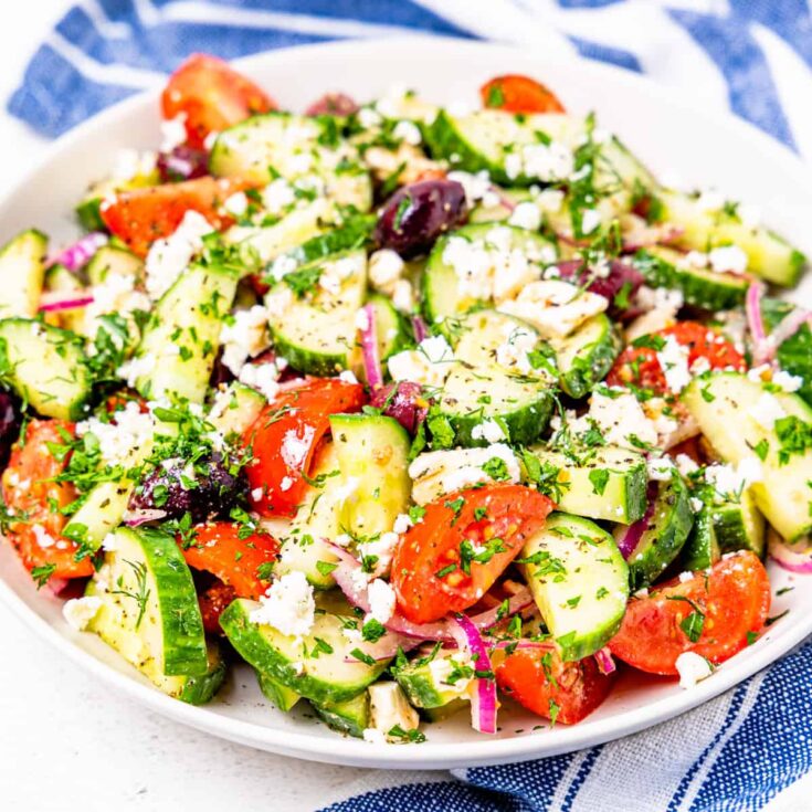 Image for Greek Cucumber Salad