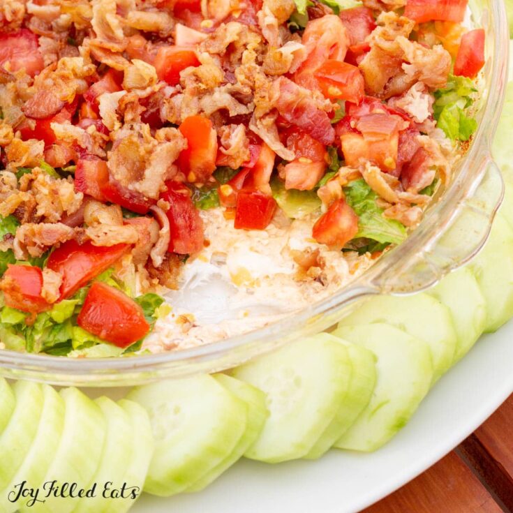 Image for BLT Dip - Low Carb, Gluten Free, THM S, Keto