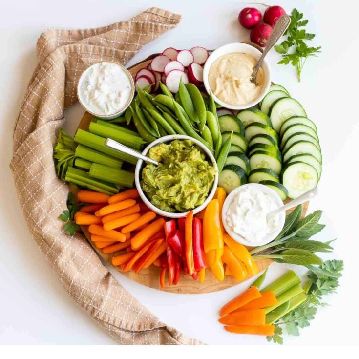 Image for Simple Veggie Charcuterie Board