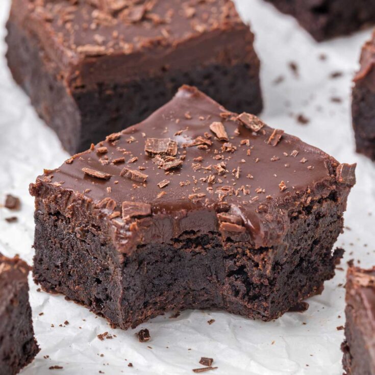 Image for Baileys Brownies (gluten-free option) - Texanerin Baking