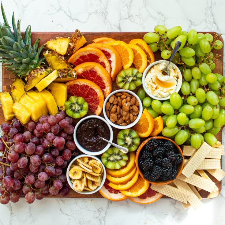 Image for Fruit Charcuterie Board (with Fruit Board Ideas)