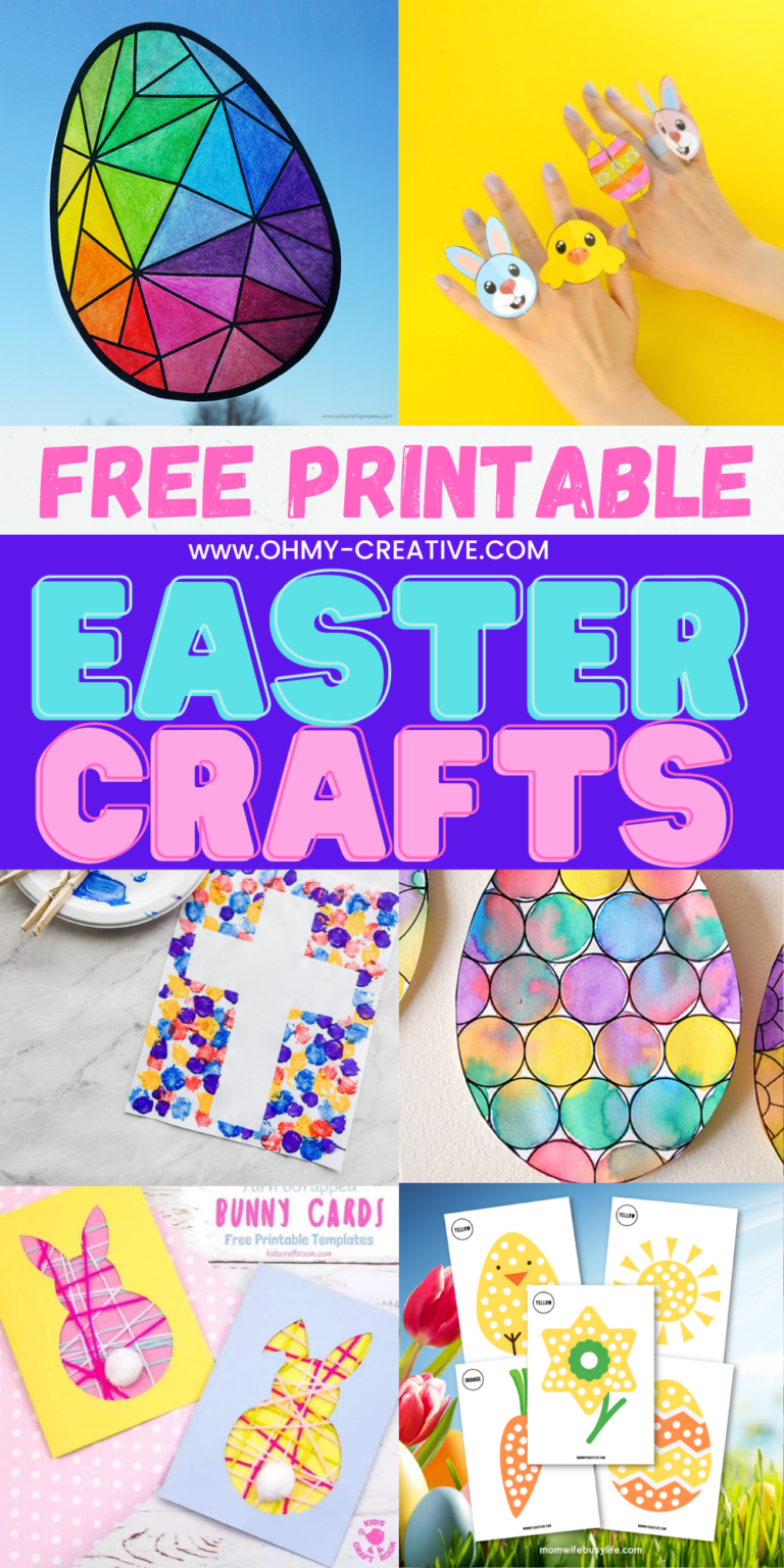20 Easy Free Printable Easter Crafts