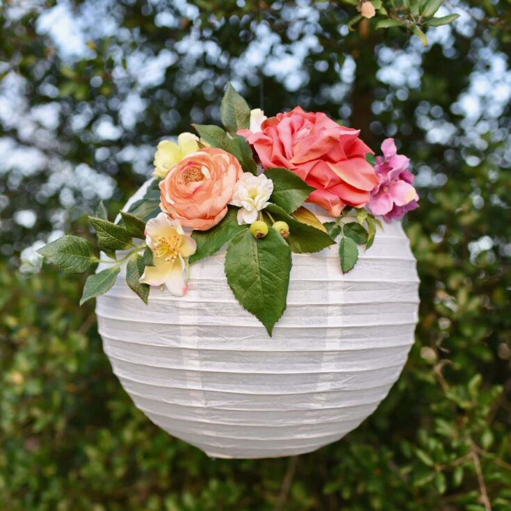 Image for DIY Flower Paper Lanterns Tutorial