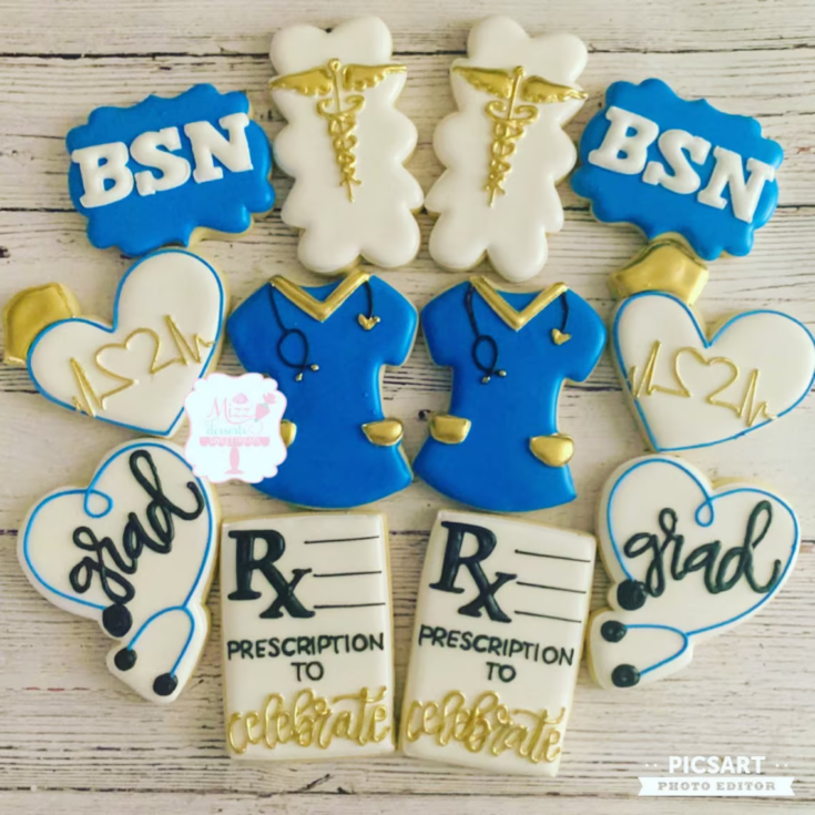 Image for Nurse Graduation Cookies