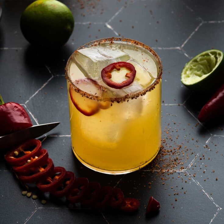 Image for Spicy Mezcal Margaritas
