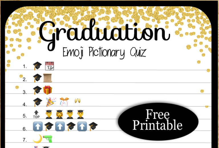 20 Graduation Party Games - Oh My Creative