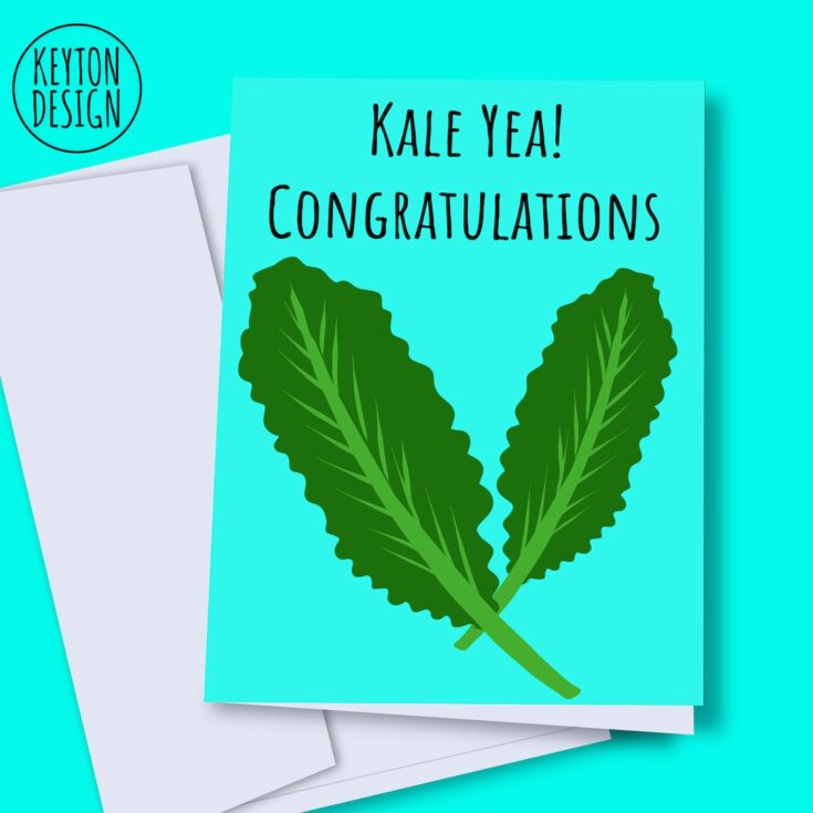 Image for Funny Kale Card