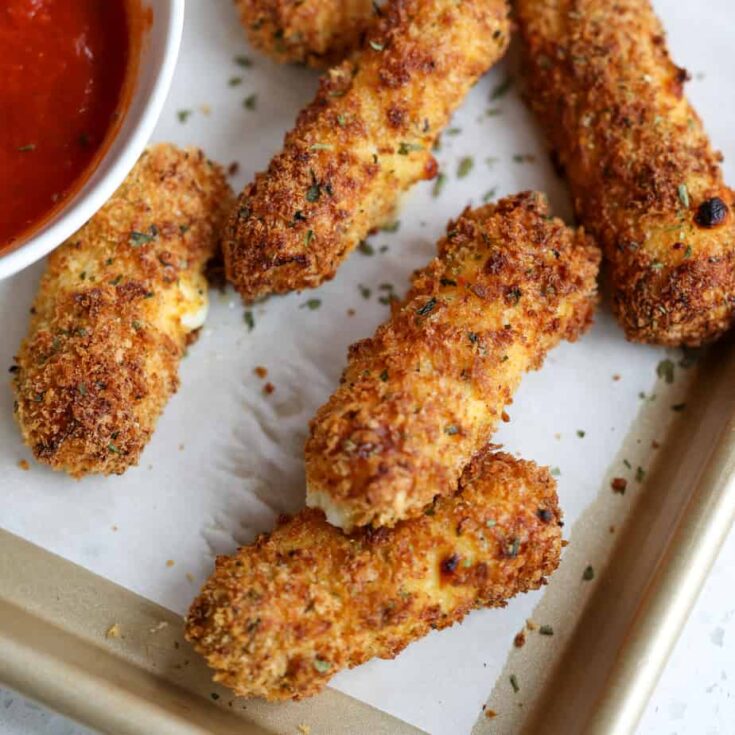 Image for Air Fryer Mozzarella Sticks