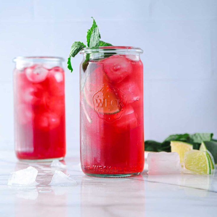 Image for Hibiscus Iced Tea Recipe