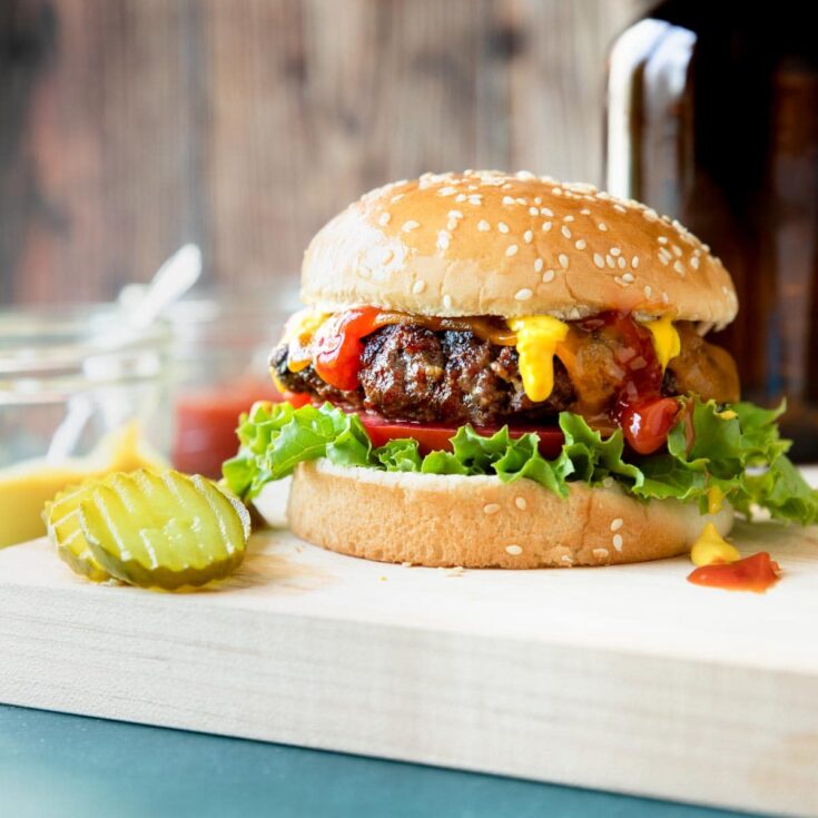 Image for Perfect Grilled Burger Recipe