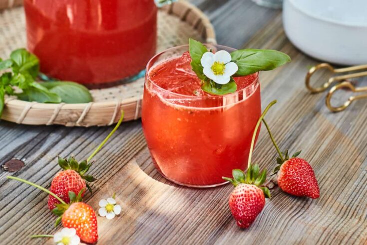 Image for Strawberry Basil Lemonade