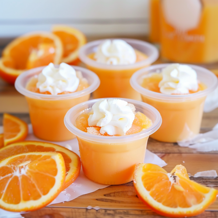 Image for Boozy Orange Creamsicle Jello Shots